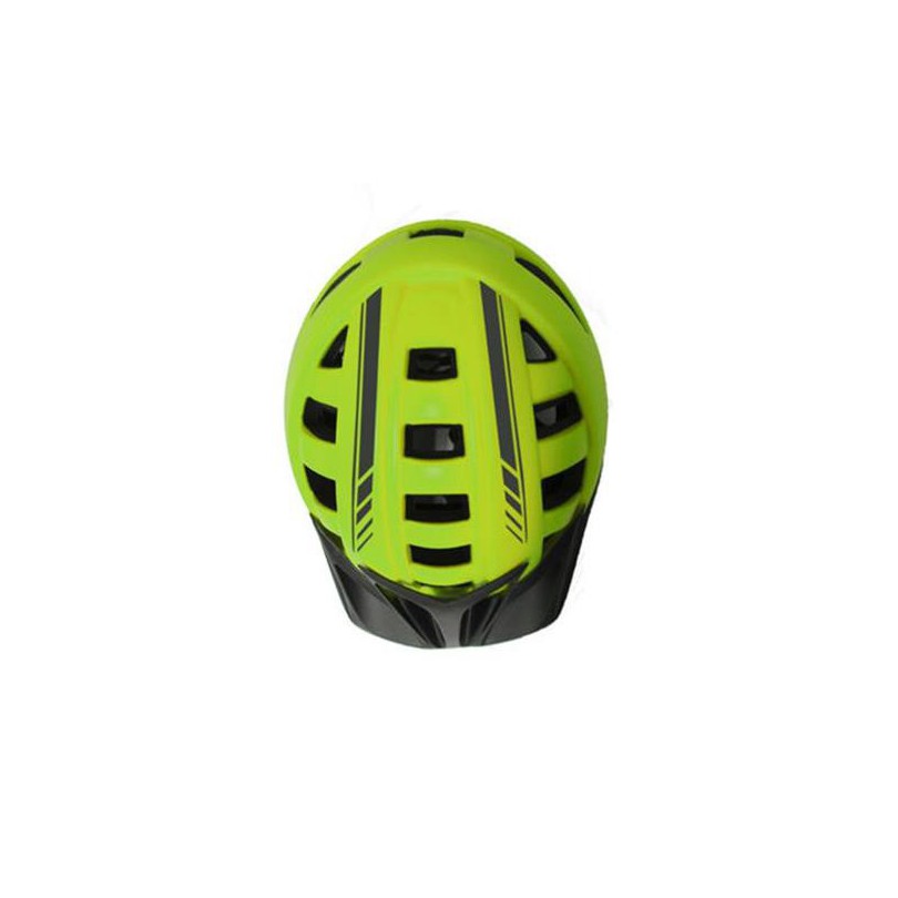 Kask rowerowy Spokey Speed 55-58 cm zielono-czarny
