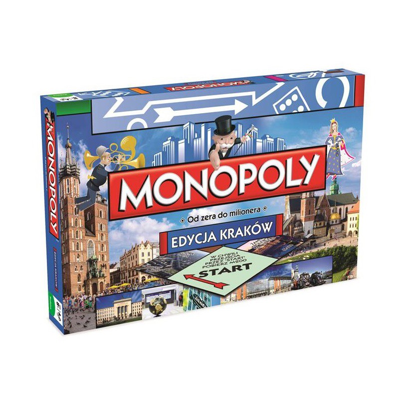Winning Moves HASBRO Monopoly Kraków