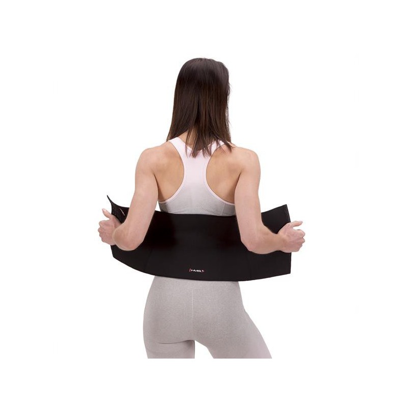 Ściągacz na brzuch pas wyszczuplający gorset neoprenowy do ćwiczeń regulowany