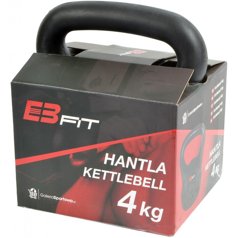 Kettlebell 4kg Odważnik Ciężarek Hantla EB fit